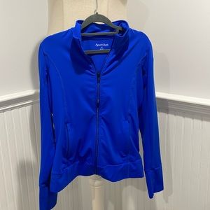 Ingrid & Isabel side Zip Maternity Jacket Blue Size Medium